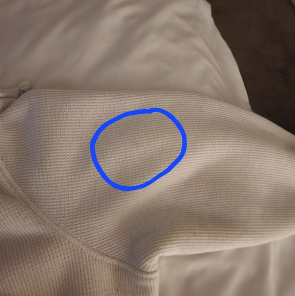 Sz M Oilers Sherpa Jacket Sweater - Picture 6 of 6